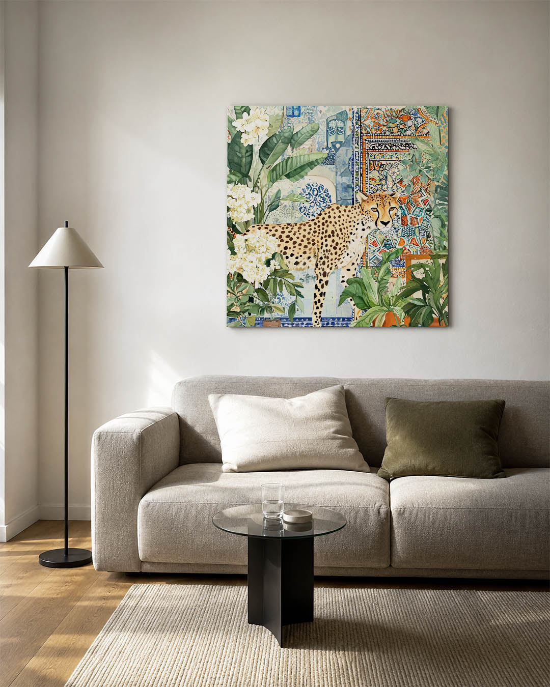 Exotische dierenwereld Kunstwerk