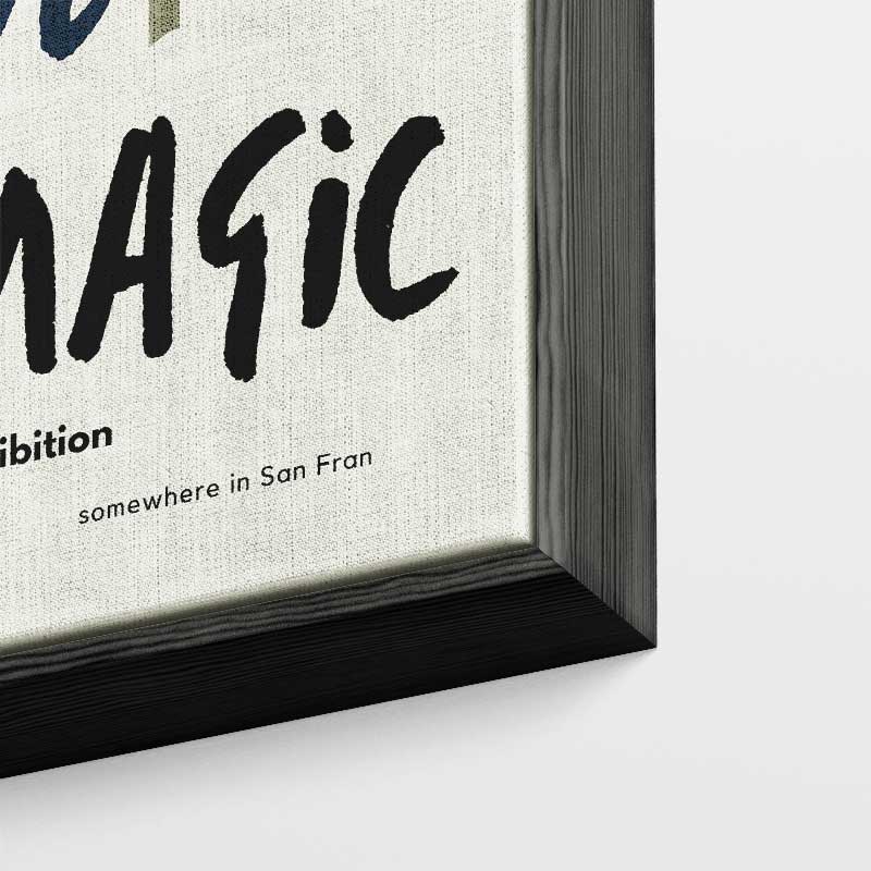 Made of Magic kunsttentoonstelling poster