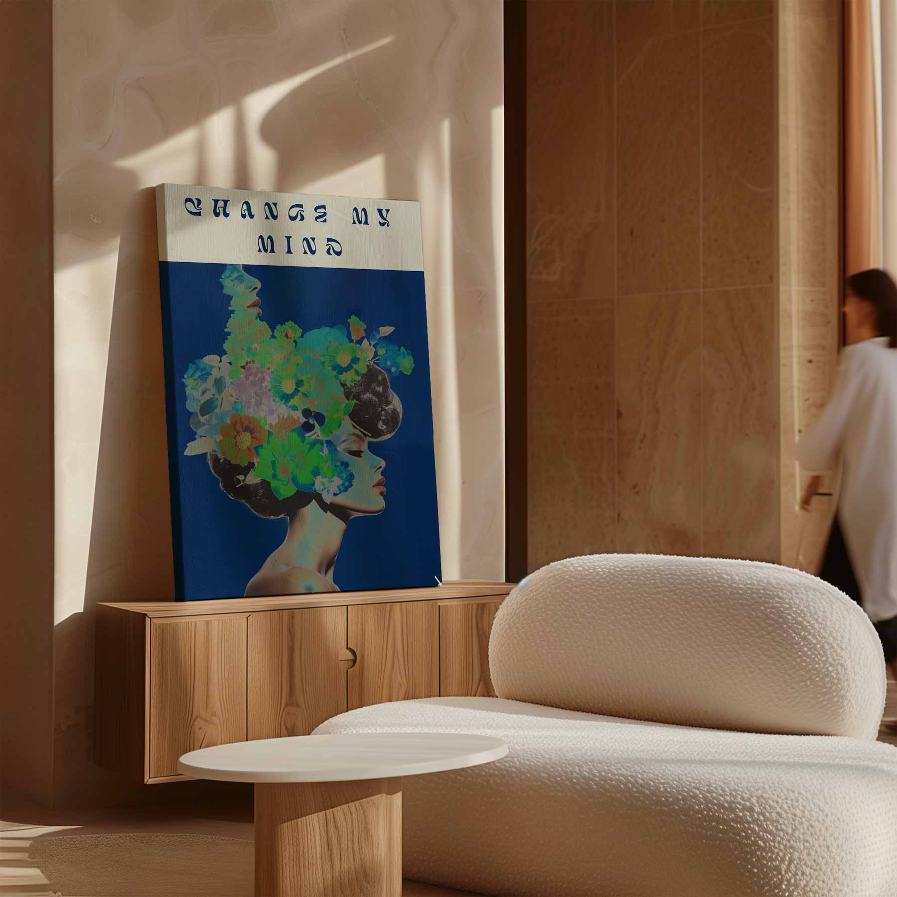 Bloemen van de Geest Kunstwerk-canvas-dibond-plexiglas-wanddecoratie-WallArtistic
