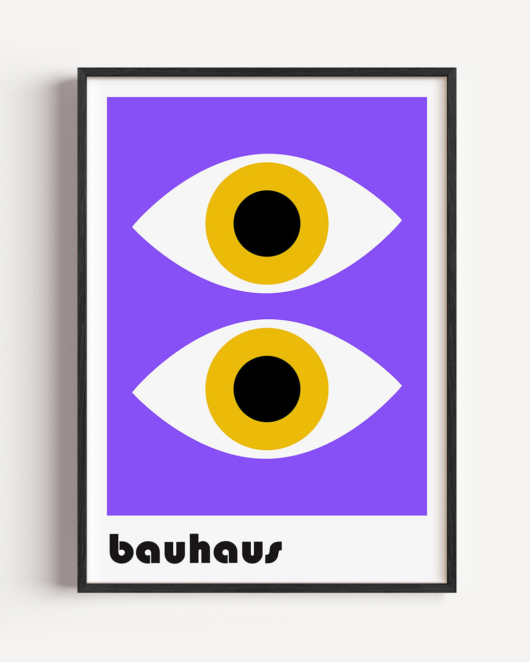 Oogvormen en kleur Poster