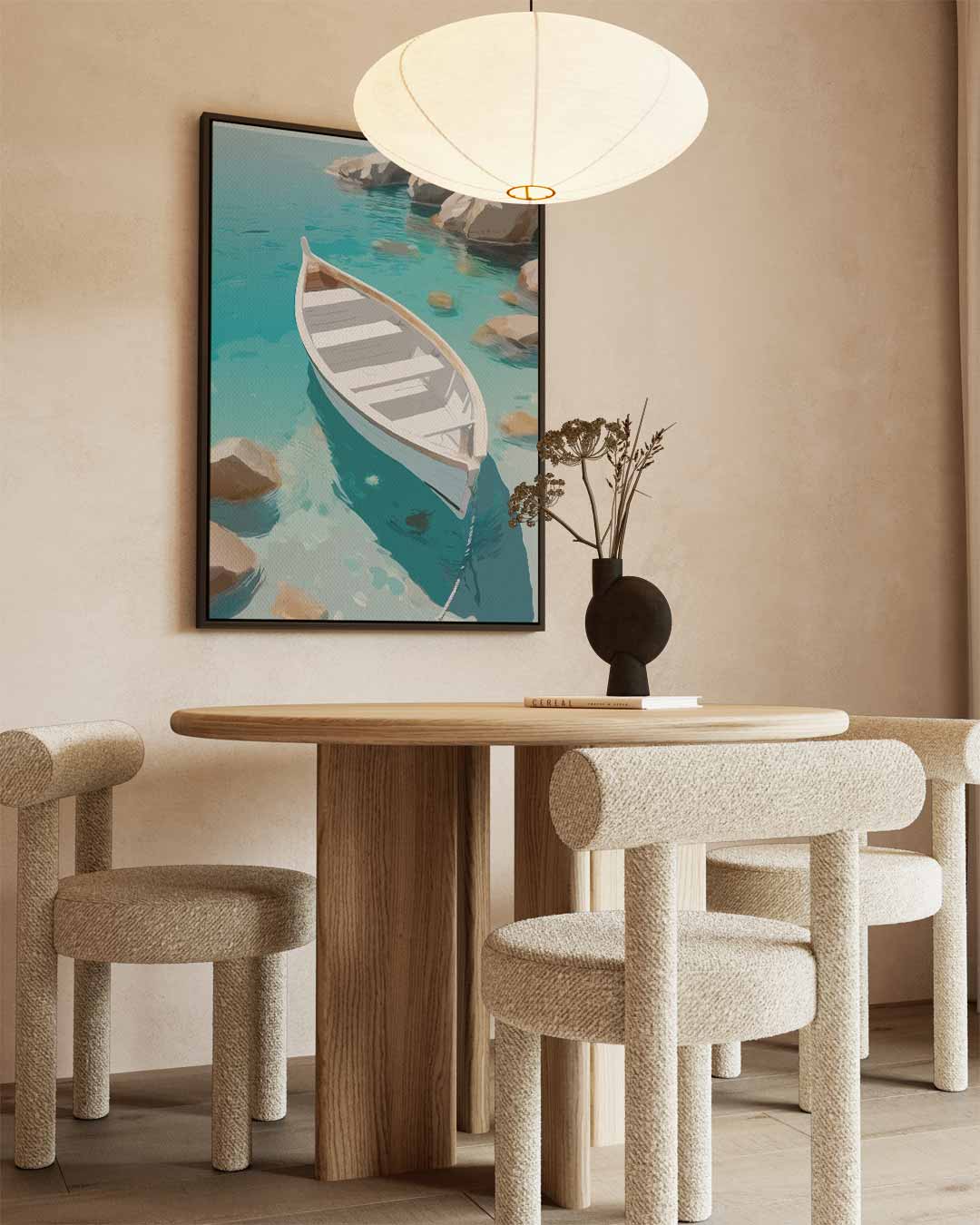 Rust op de Golven Kunstwerk-canvas-dibond-plexiglas-wanddecoratie-WallArtistic