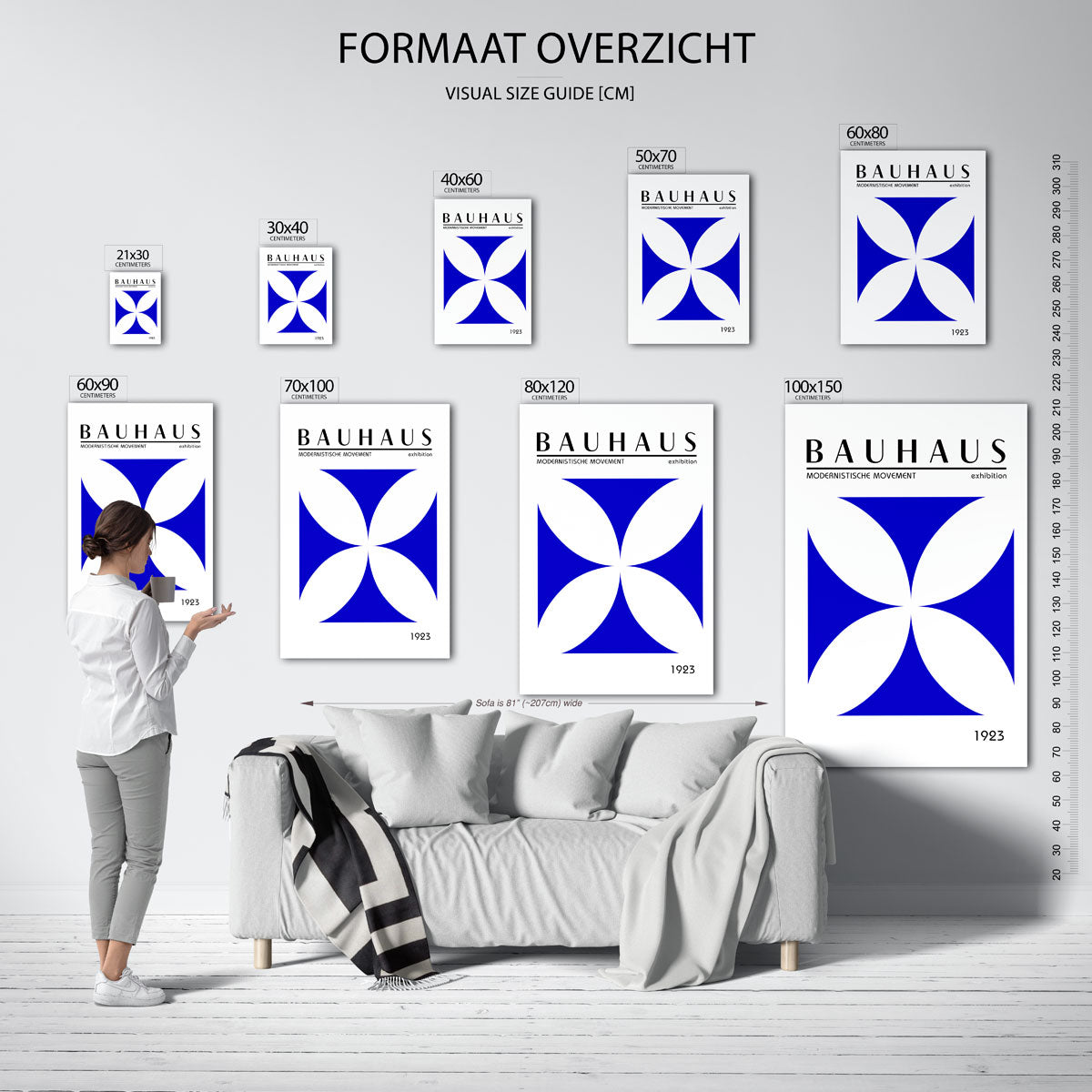 Vormen en vlakken Poster