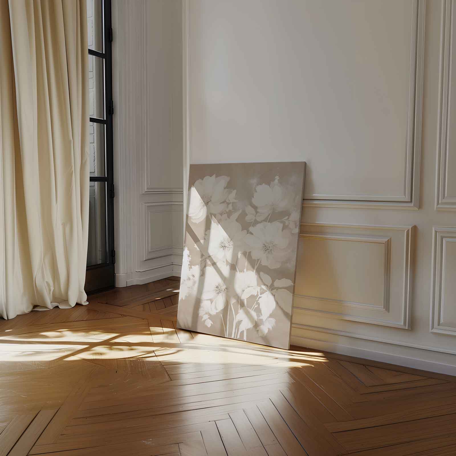 Zacht Bloemenveld Kunstwerk-canvas-dibond-plexiglas-wanddecoratie-WallArtistic