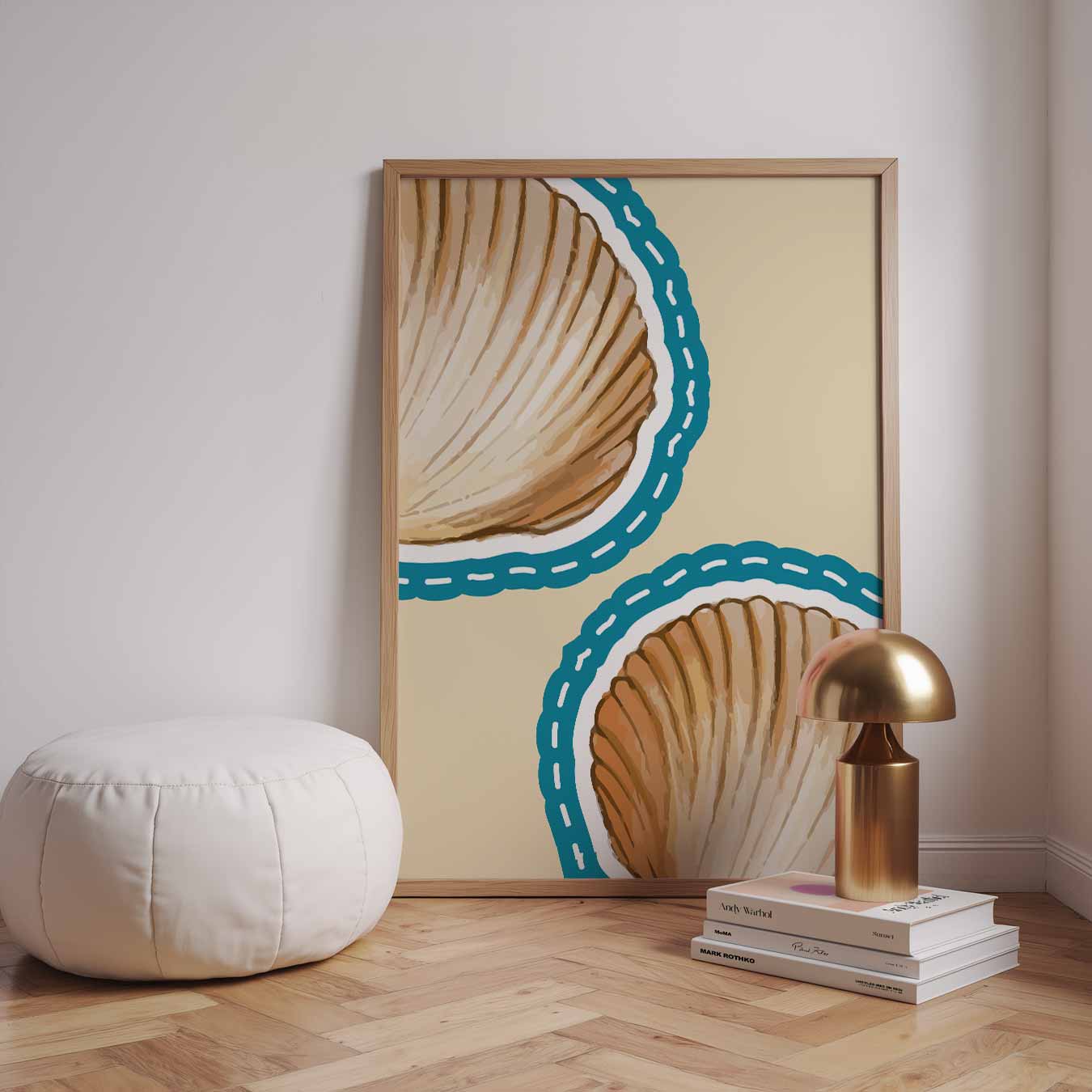 Schelpen Droom Poster-WallArtistic