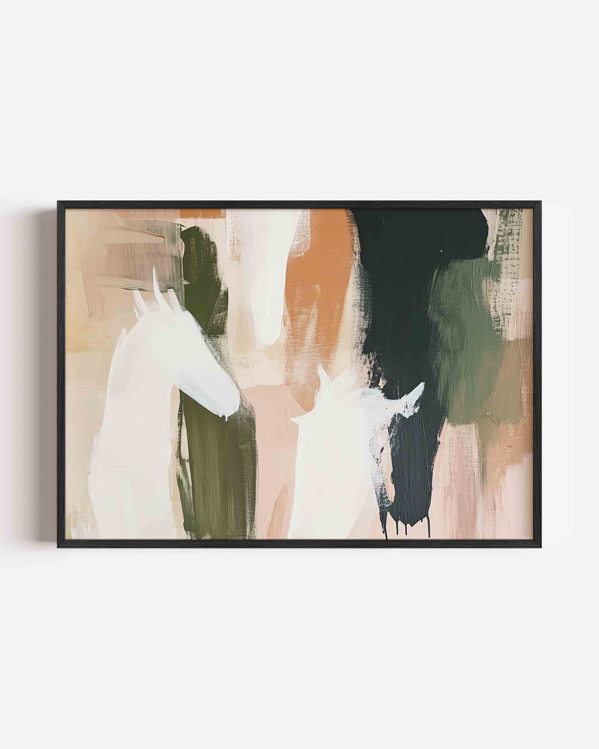Abstracte vormen Poster