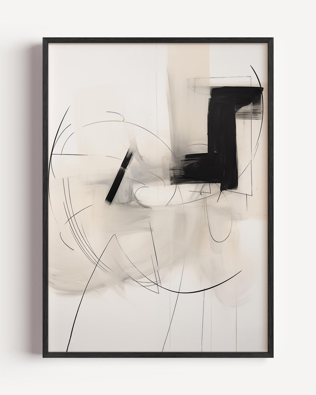 Moderne Abstracte Kunstposter-WallArtistic