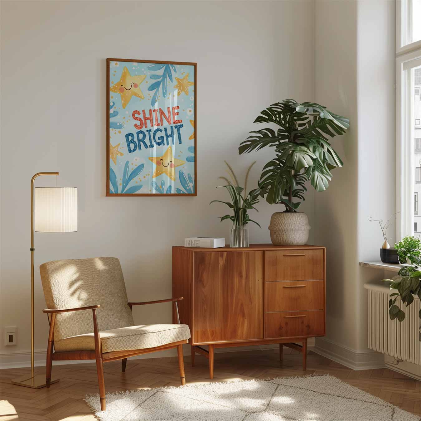 Shine Bright Sterrenposter-WallArtistic