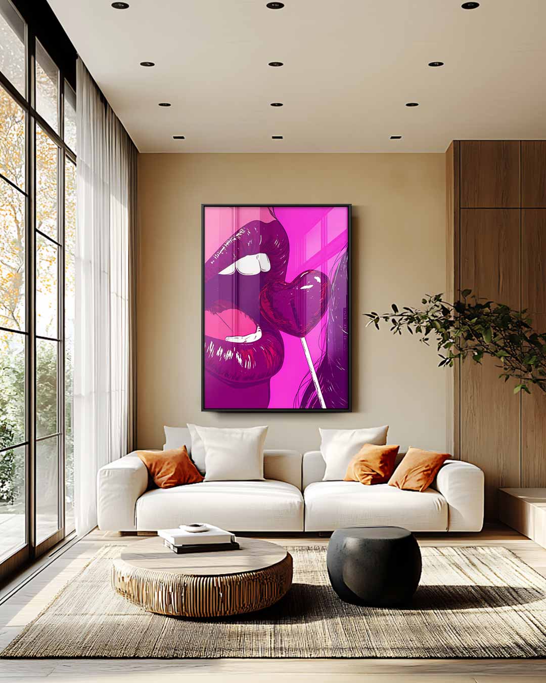 Zoete Verleiding Kunstwerk Kunstwerk-canvas-dibond-plexiglas-wanddecoratie-WallArtistic