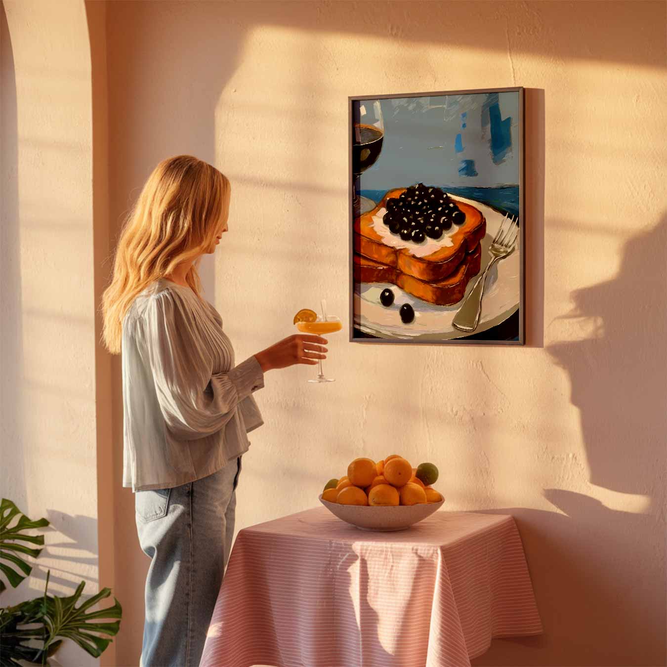 Brunch in Stijl Poster-WallArtistic