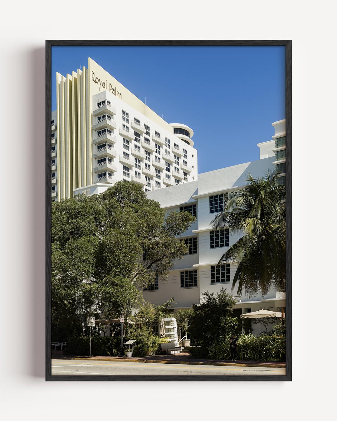 Zonnig Miami Art Deco Poster-WallArtistic