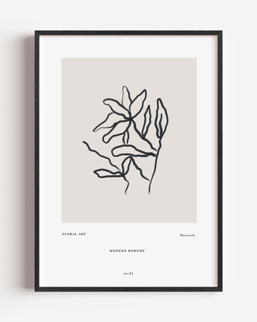Botanische Boho Poster-WallArtistic