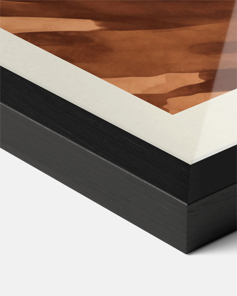 Zwemmen in Koffiemomenten Poster-WallArtistic