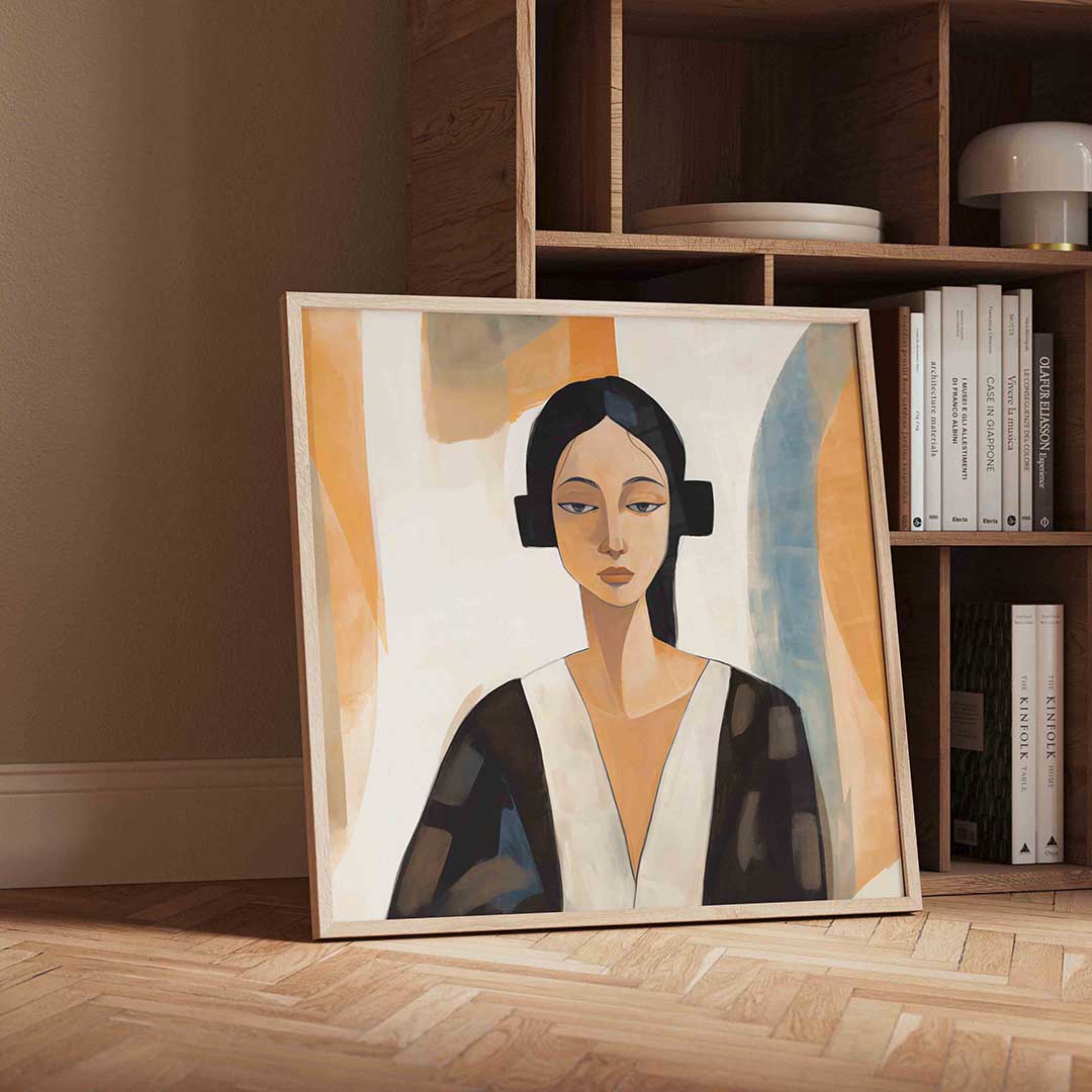 Vrouwelijk portret Poster