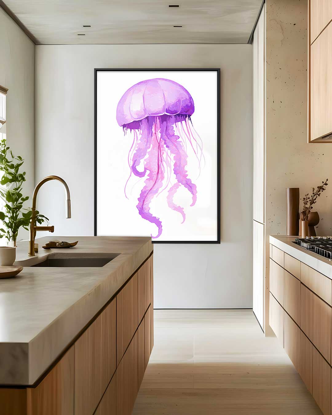 Magische Medusa Kunstwerk-canvas-dibond-plexiglas-wanddecoratie-WallArtistic