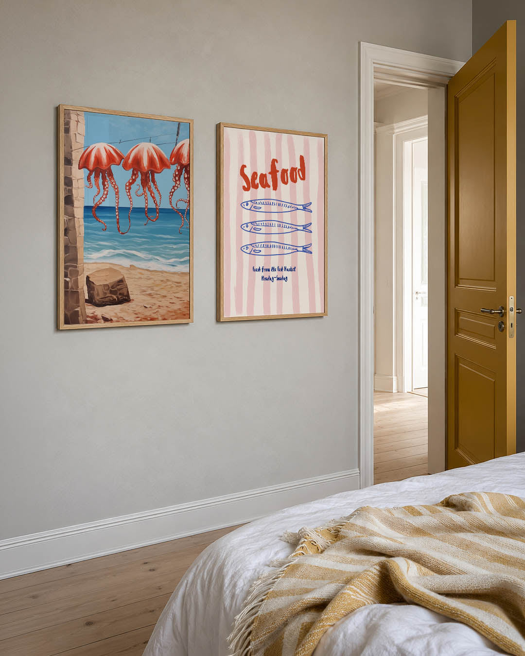Zwevende kwallen Posterset