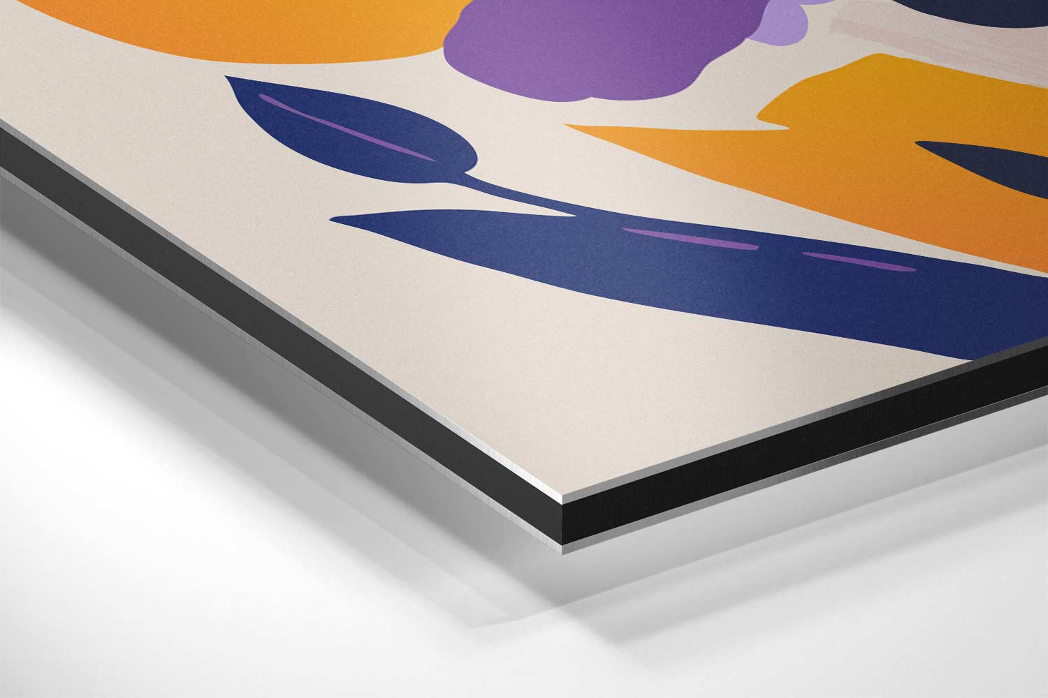 Vrolijke Bloemendans Kunstwerk-canvas-dibond-plexiglas-wanddecoratie-WallArtistic