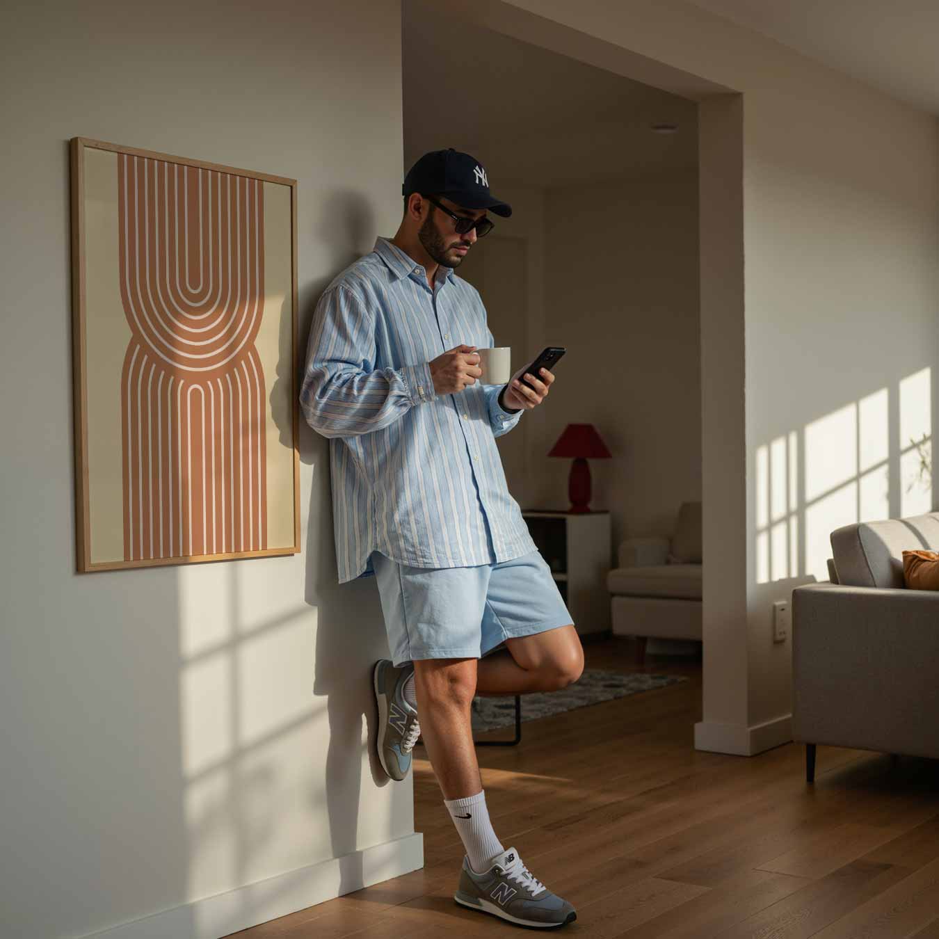 Retro Chic Art Deco Poster-WallArtistic