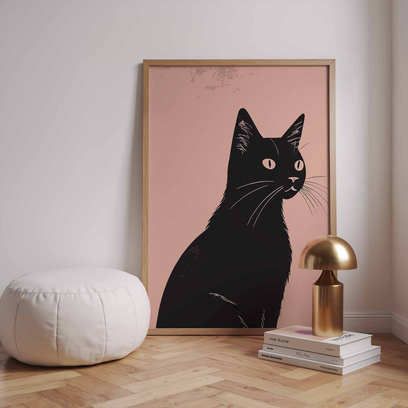 Stijlvolle Kattenkunst voor Thuis Poster-WallArtistic
