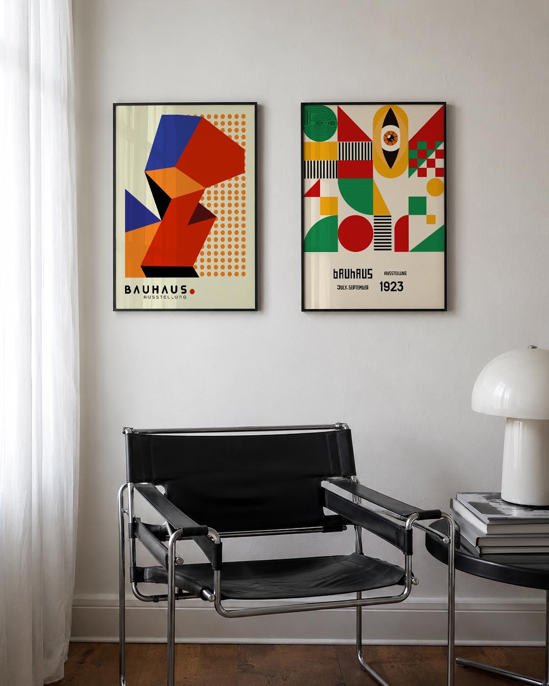 Kleurrijke vormen Posterset