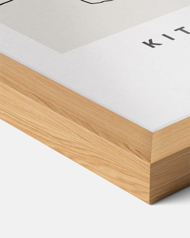 Kitchen Stories - Minimalistische Poster-WallArtistic