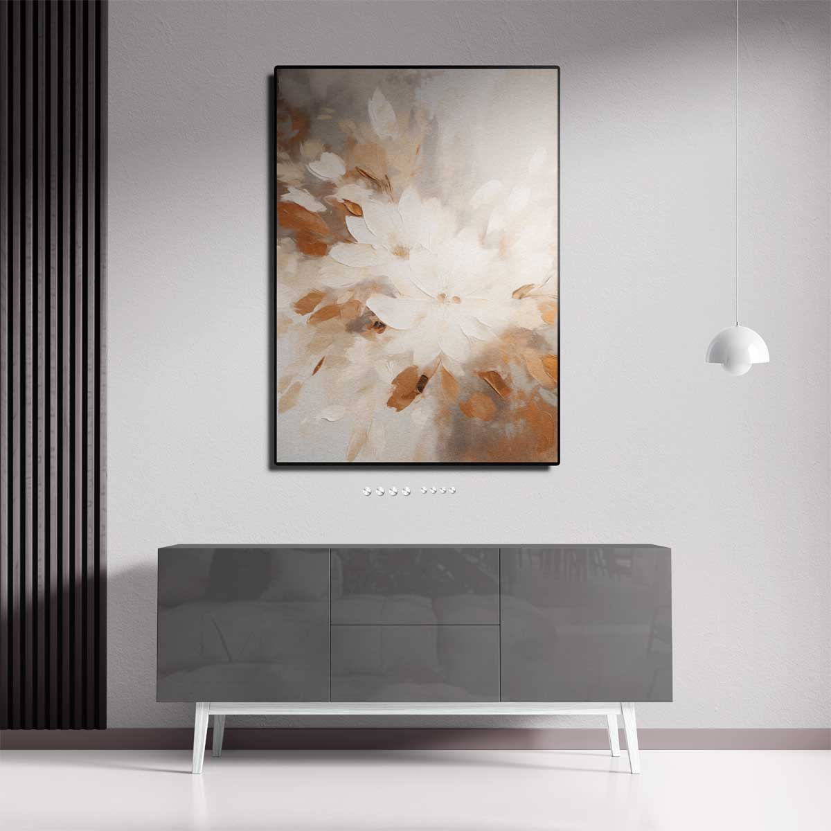 Elegantie in Bloei Kunstwerk-canvas-dibond-plexiglas-wanddecoratie-WallArtistic
