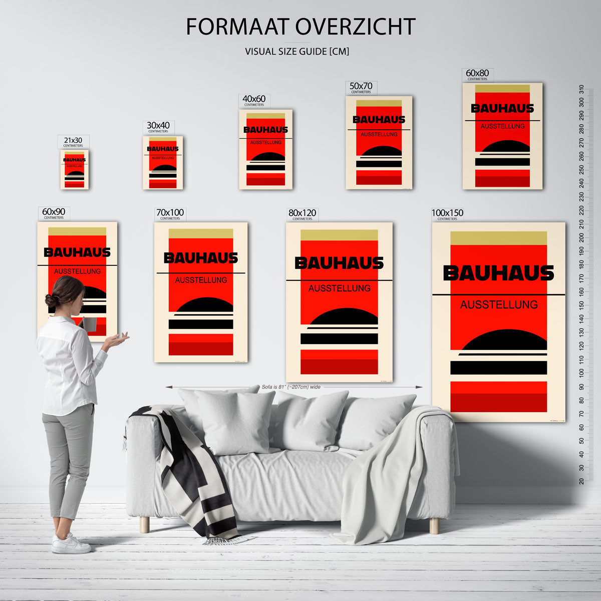 Vorm en balans Poster