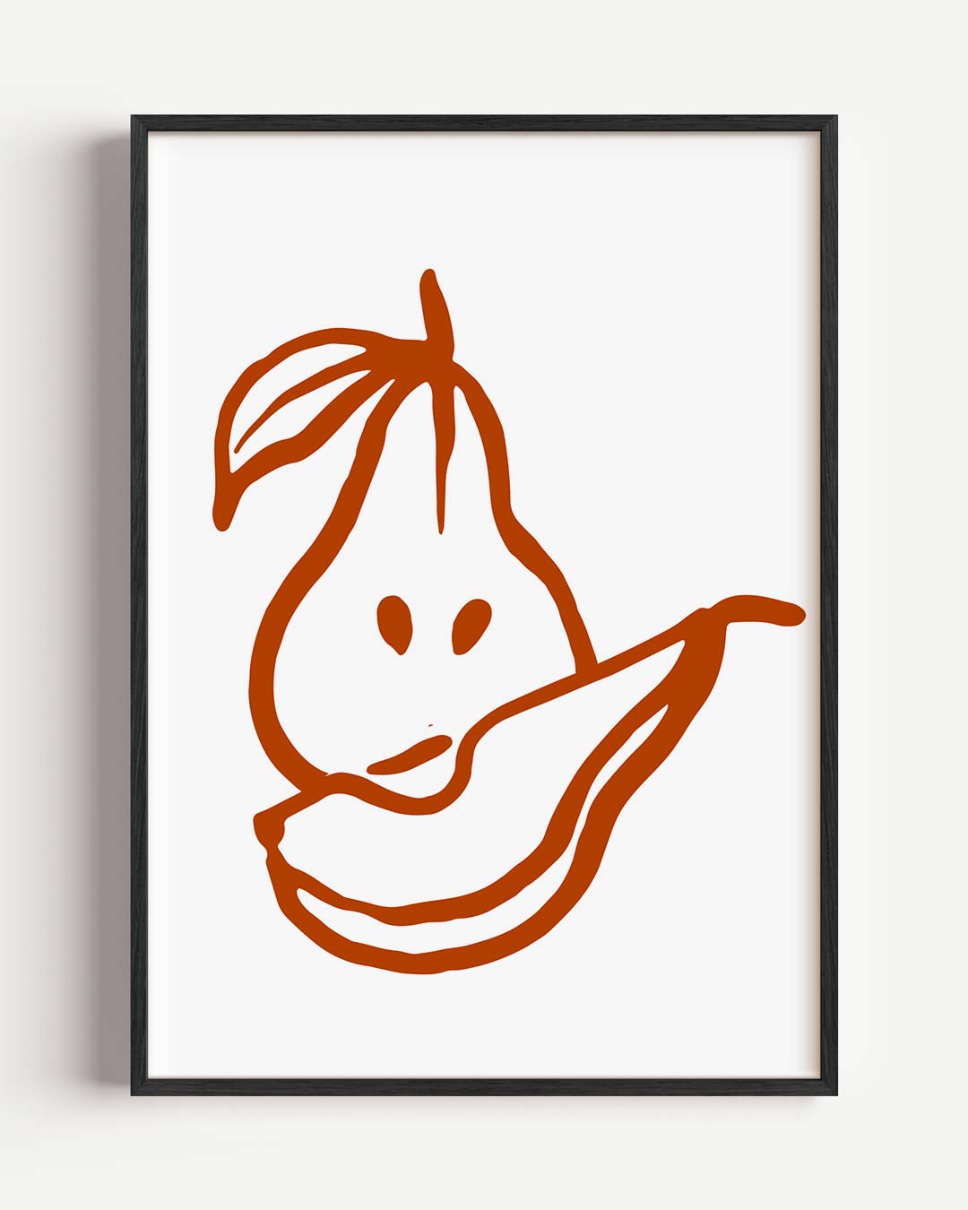 Moderne Vruchtenlijn Poster-WallArtistic