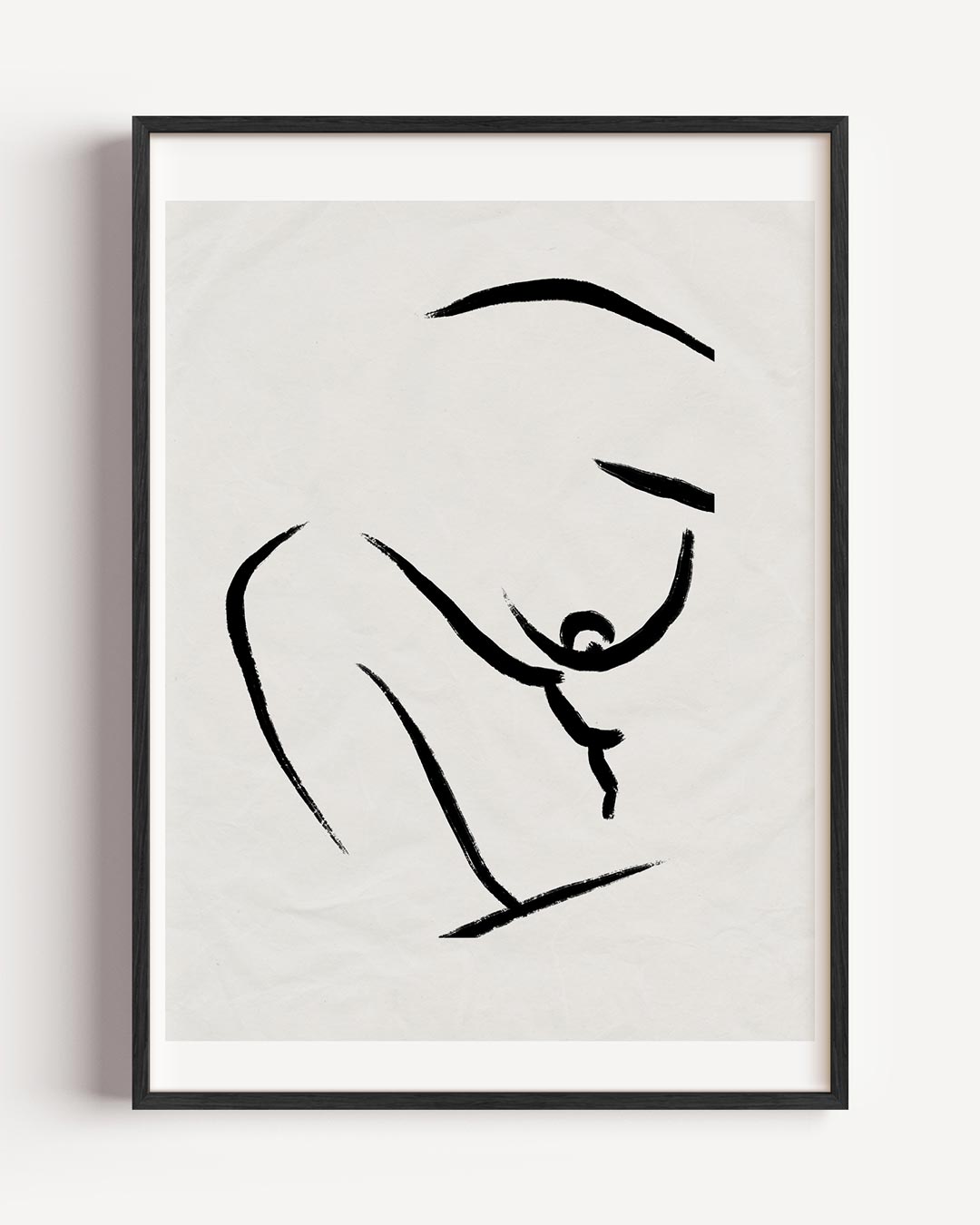 Elegante Minimalistische Lijnkunst Poster-WallArtistic