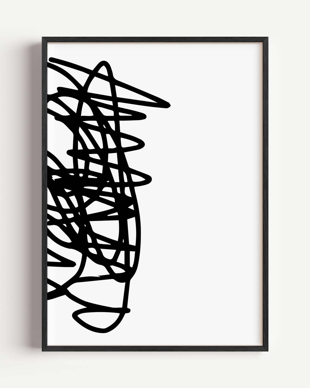 Abstracte Expressie Poster-WallArtistic