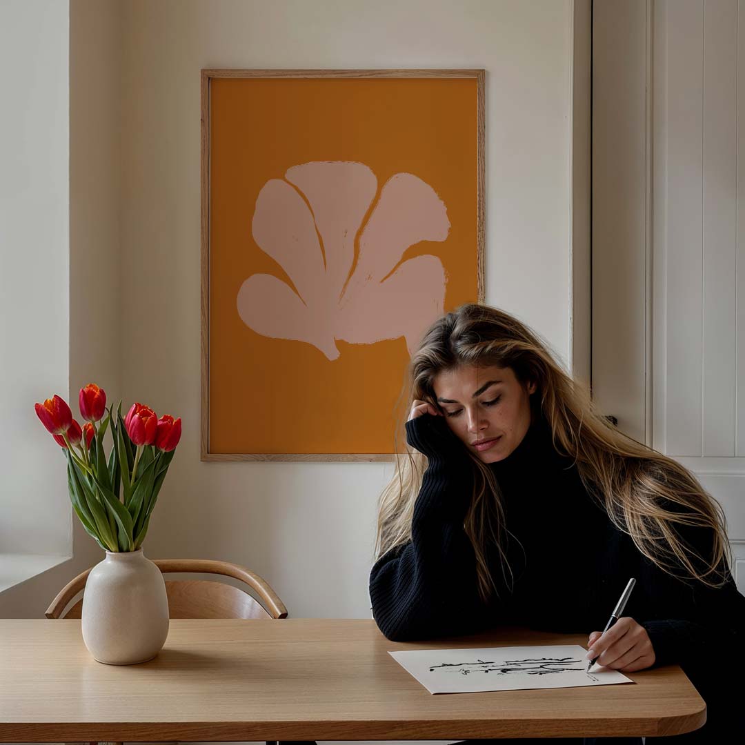 Bloemenkracht Wanddecoratie Poster-WallArtistic