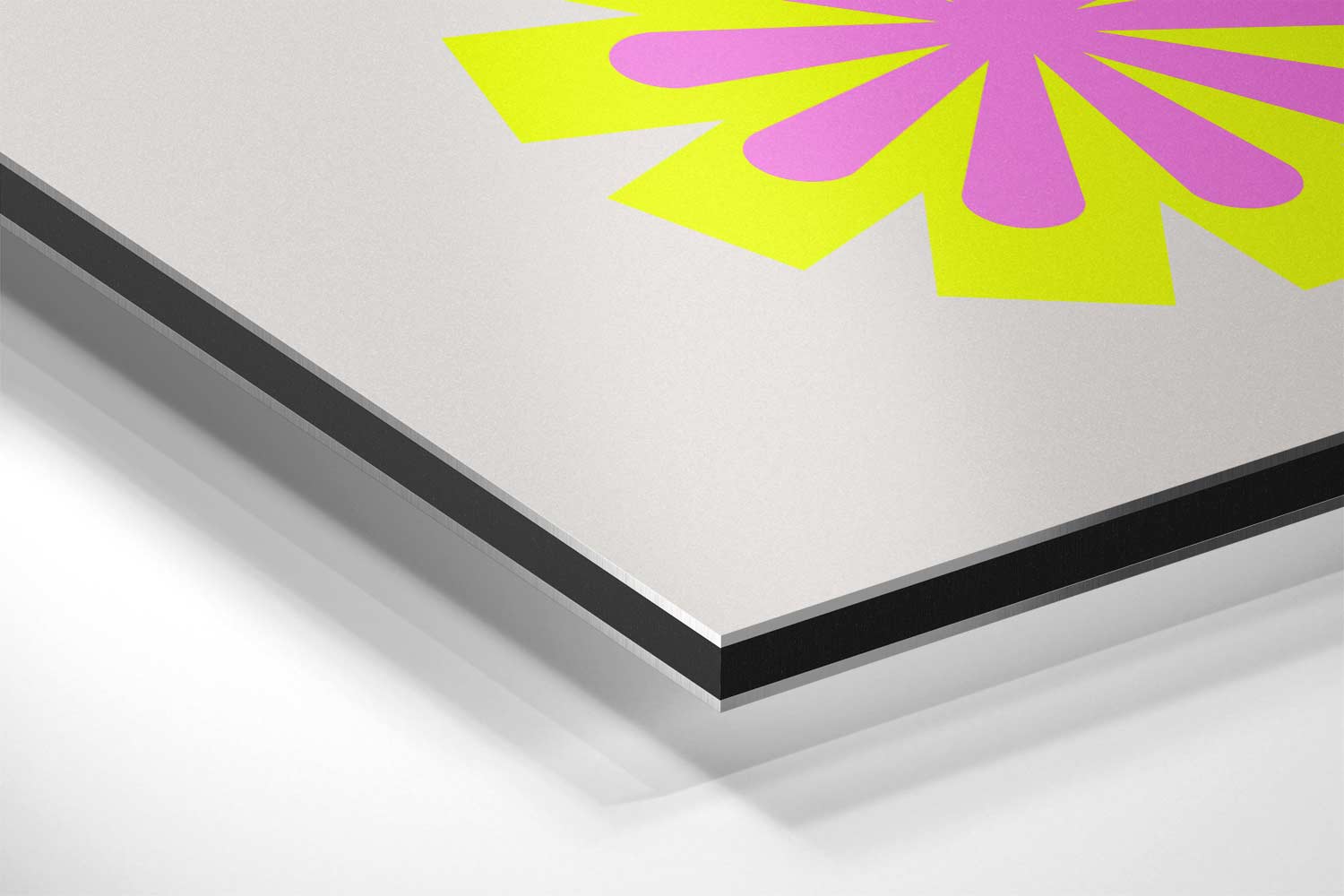 Vrolijk Geometrisch Spektakel Kunstwerk-canvas-dibond-plexiglas-wanddecoratie-WallArtistic