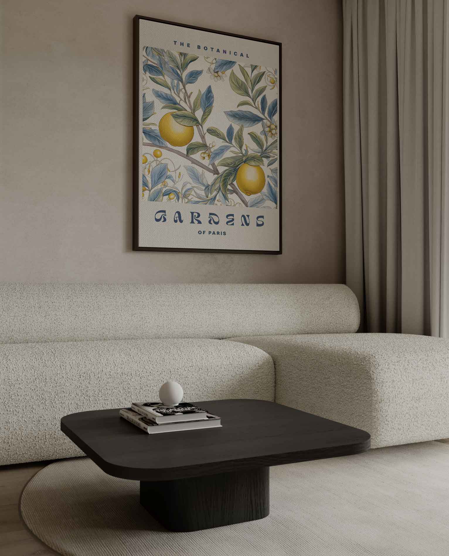 Botanische Tuinen van Parijs Kunstwerk-canvas-dibond-plexiglas-wanddecoratie-WallArtistic