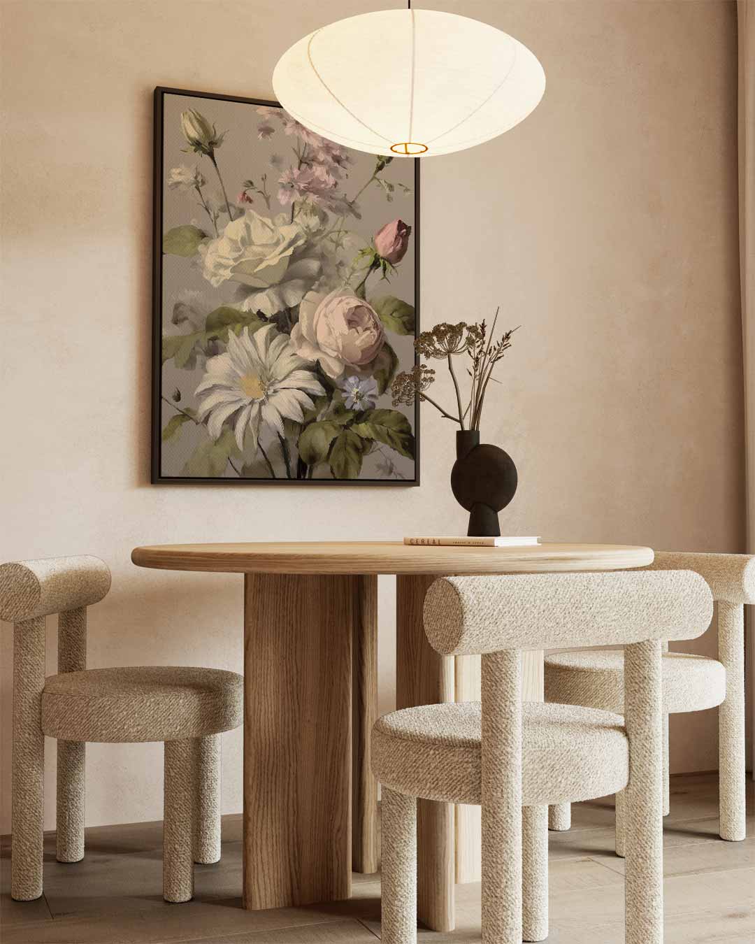 Bloemenpracht Schilderij Kunstwerk-canvas-dibond-plexiglas-wanddecoratie-WallArtistic