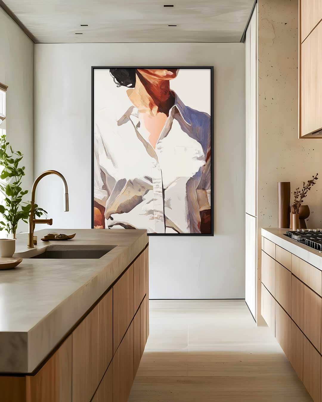 Elegante Stijl in Schilderkunst Kunstwerk-canvas-dibond-plexiglas-wanddecoratie-WallArtistic