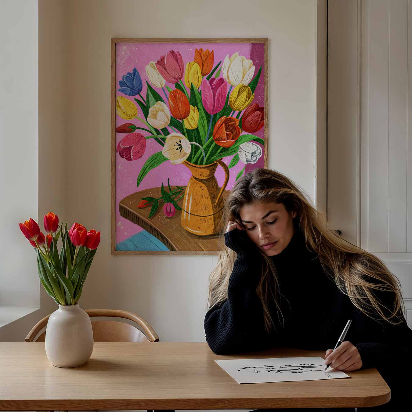 Tulpenpracht Poster-WallArtistic