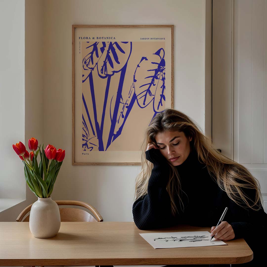 Botanische Kunst Poster-WallArtistic