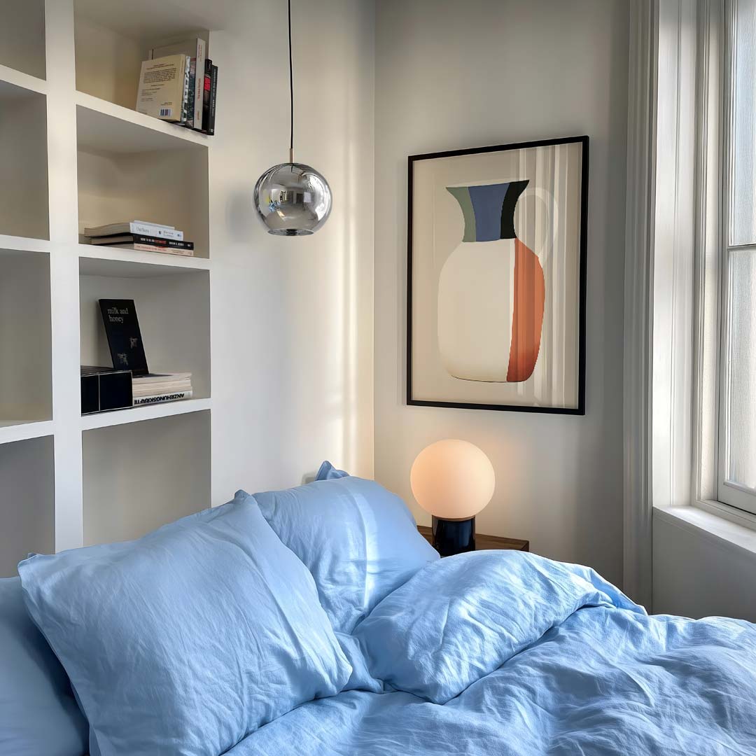 Stijlvolle Vaas Abstracte Poster-WallArtistic