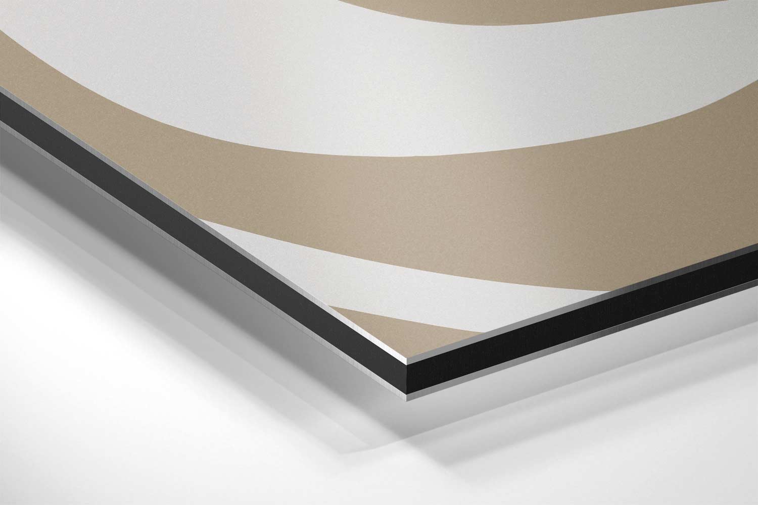 Golvend Zandpatroon Kunstwerk-canvas-dibond-plexiglas-wanddecoratie-WallArtistic