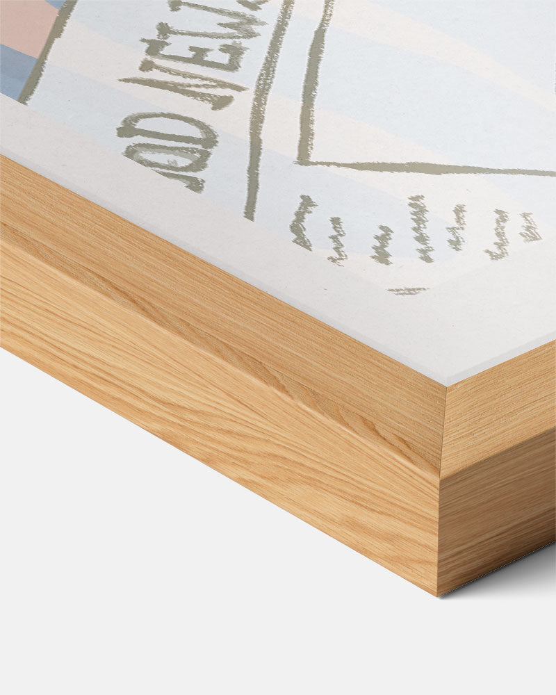 Zomerse Vibes Poster-WallArtistic