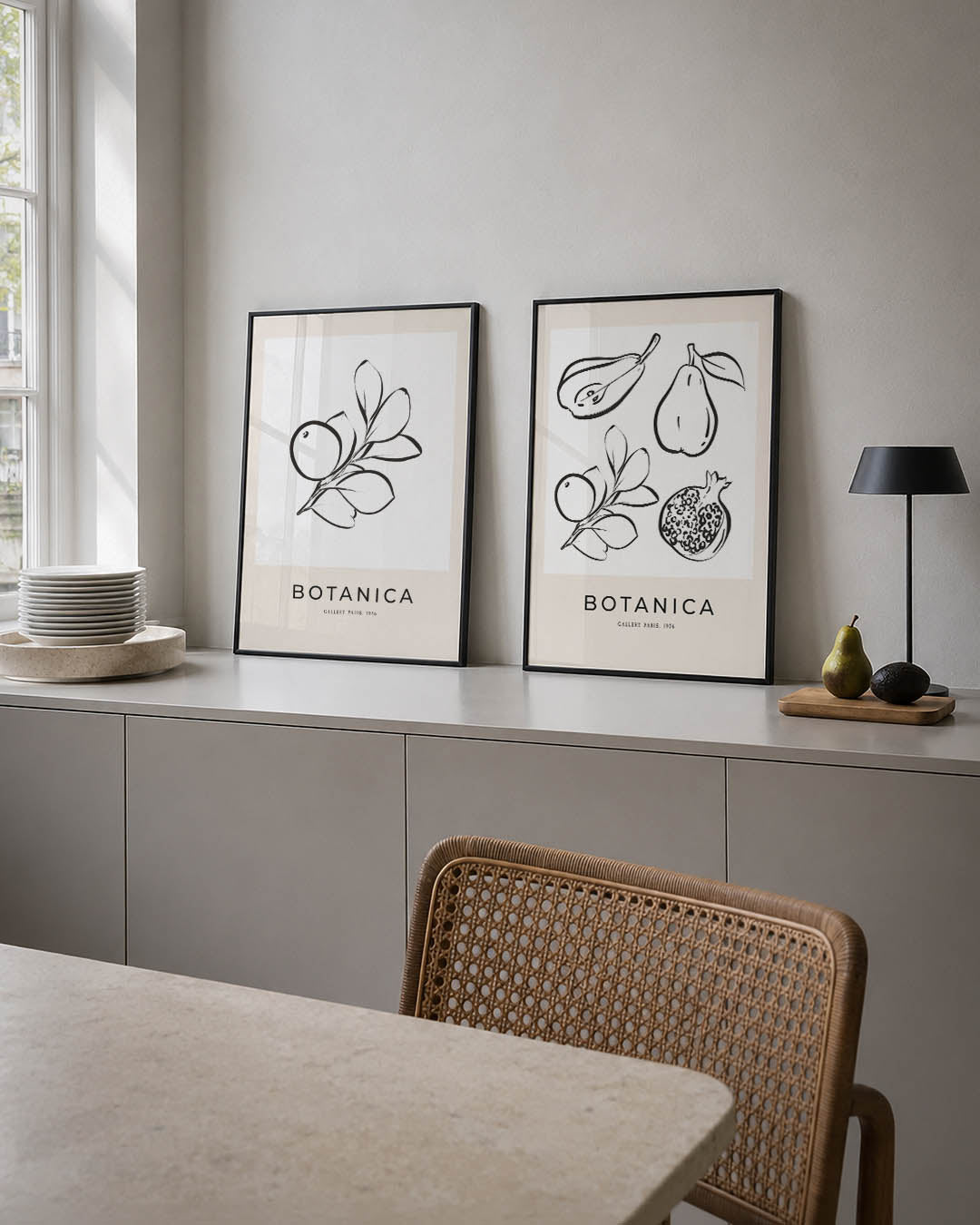 Natuurlijke eenvoud Posterset