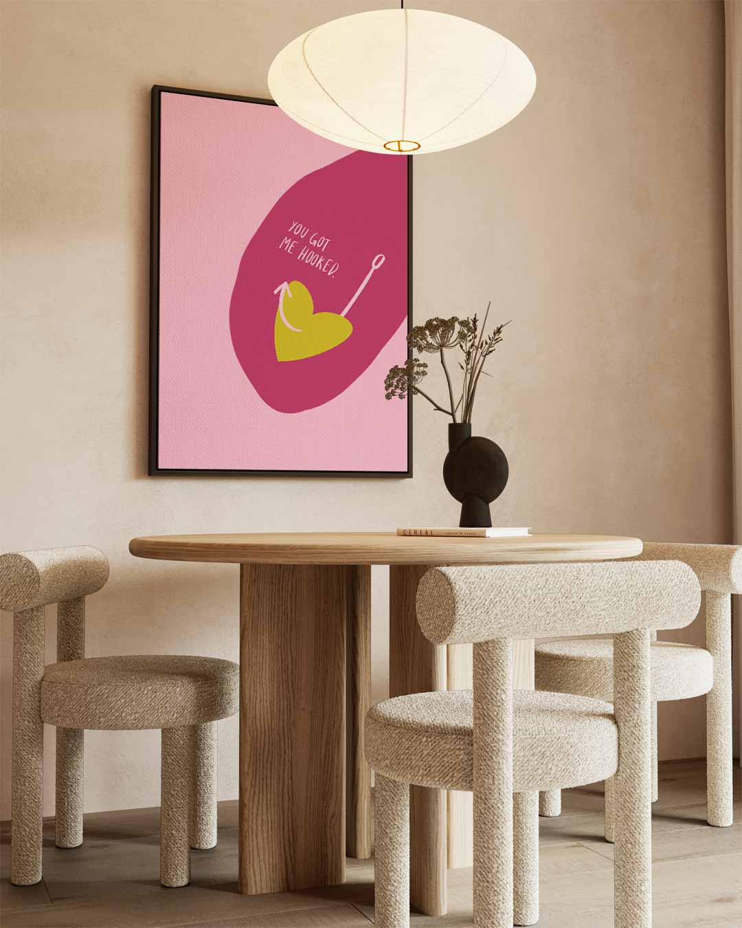Hartenhaak Liefde Kunstwerk-canvas-dibond-plexiglas-wanddecoratie-WallArtistic