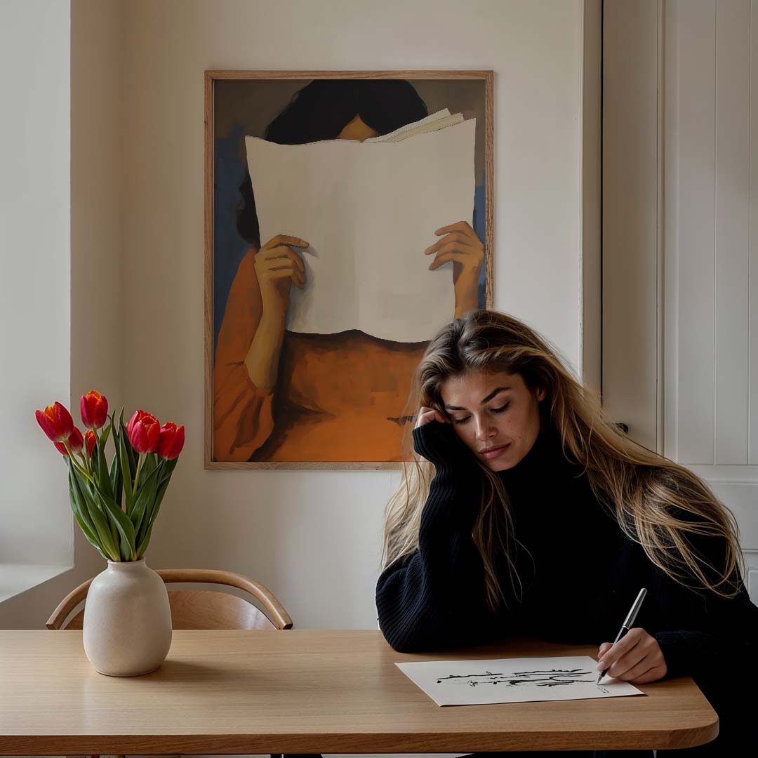 Mystieke Leesmomenten Poster-WallArtistic