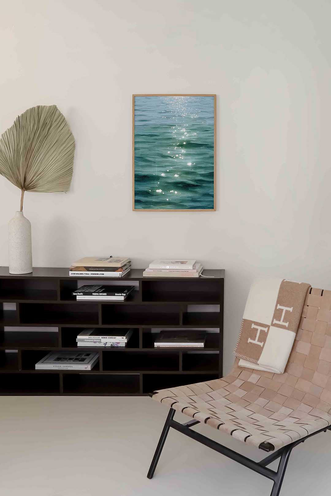 Reflecties op water Poster