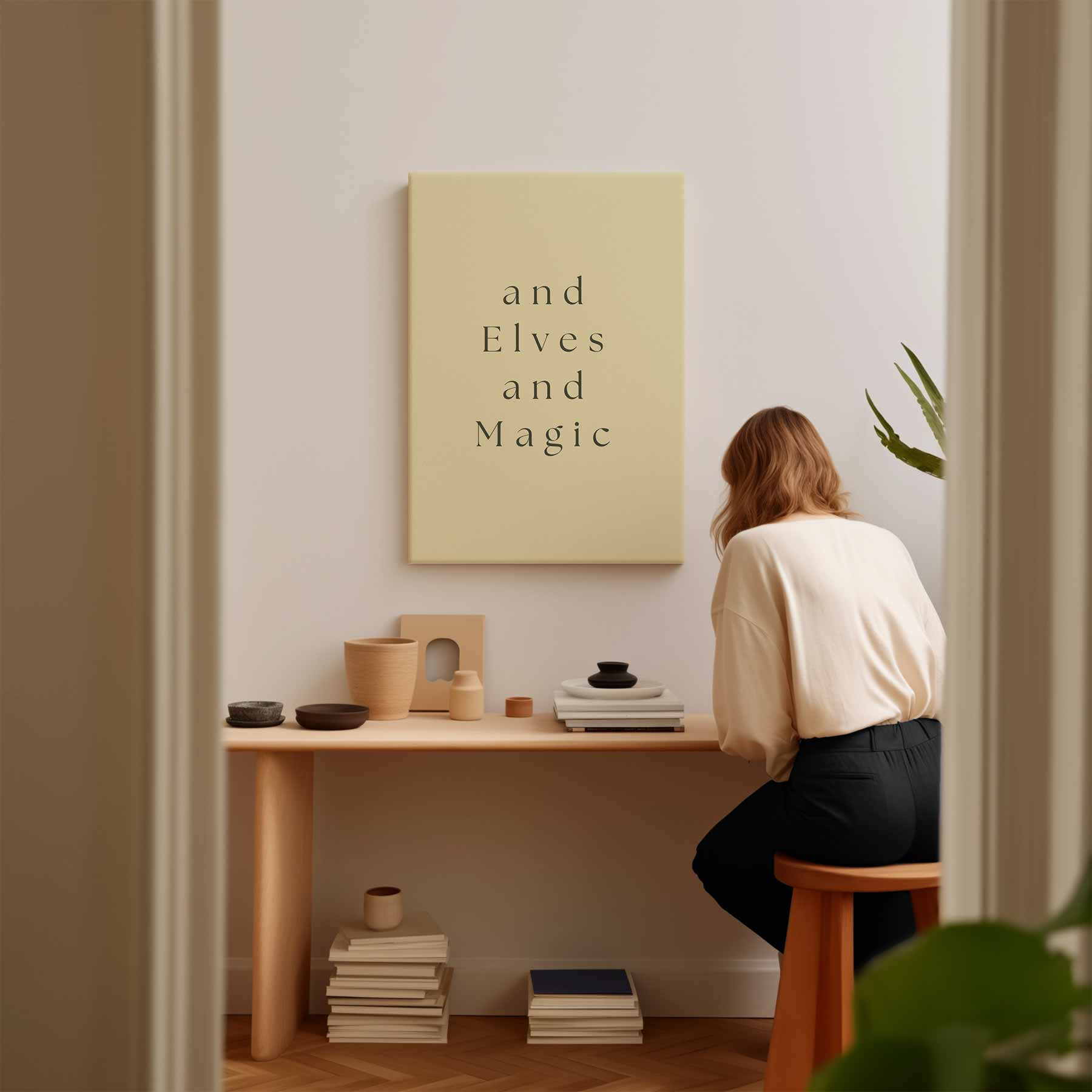 Elfen en Magie Poster