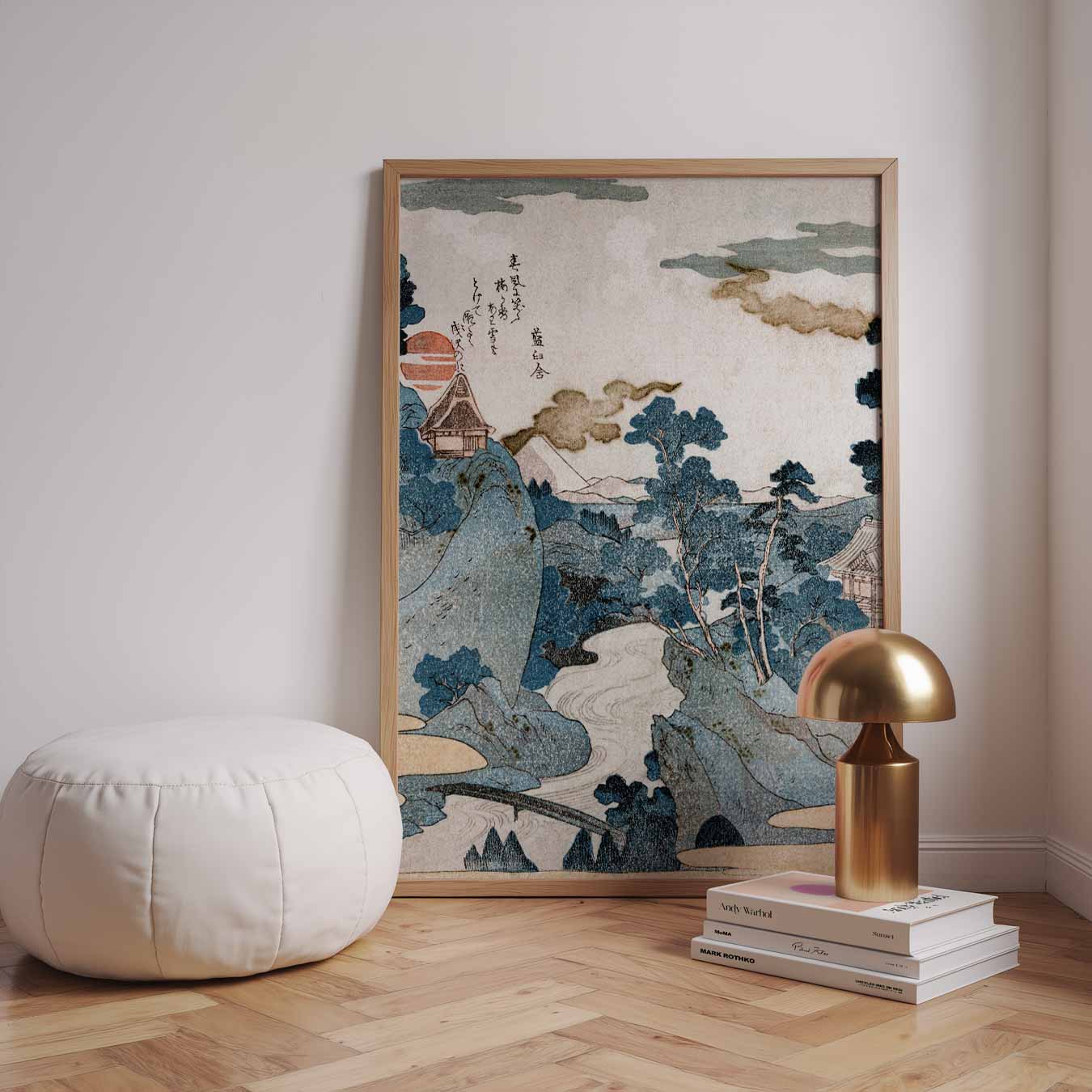 Betoverend Japans Landschap Poster-WallArtistic