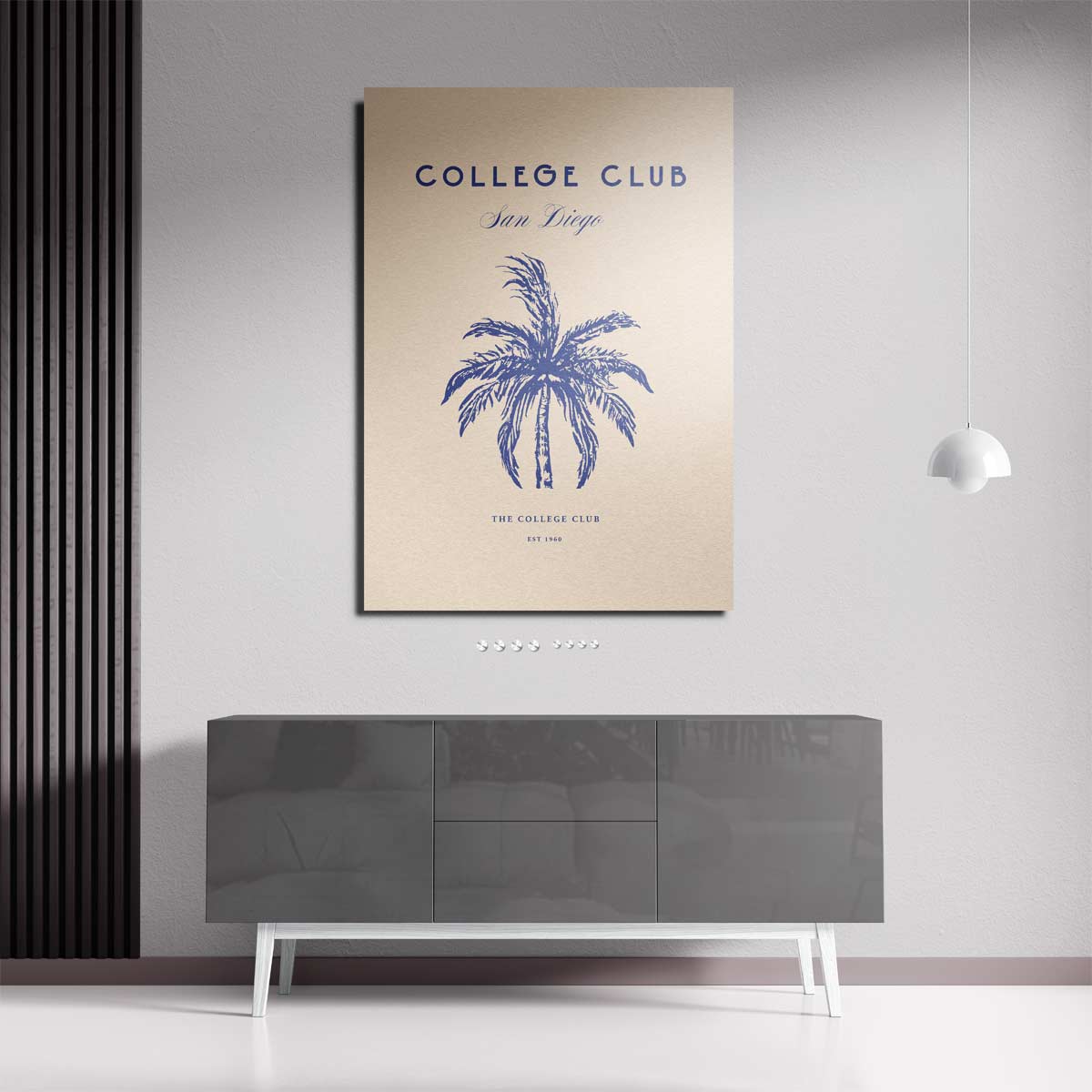 College Club San Diego Poster