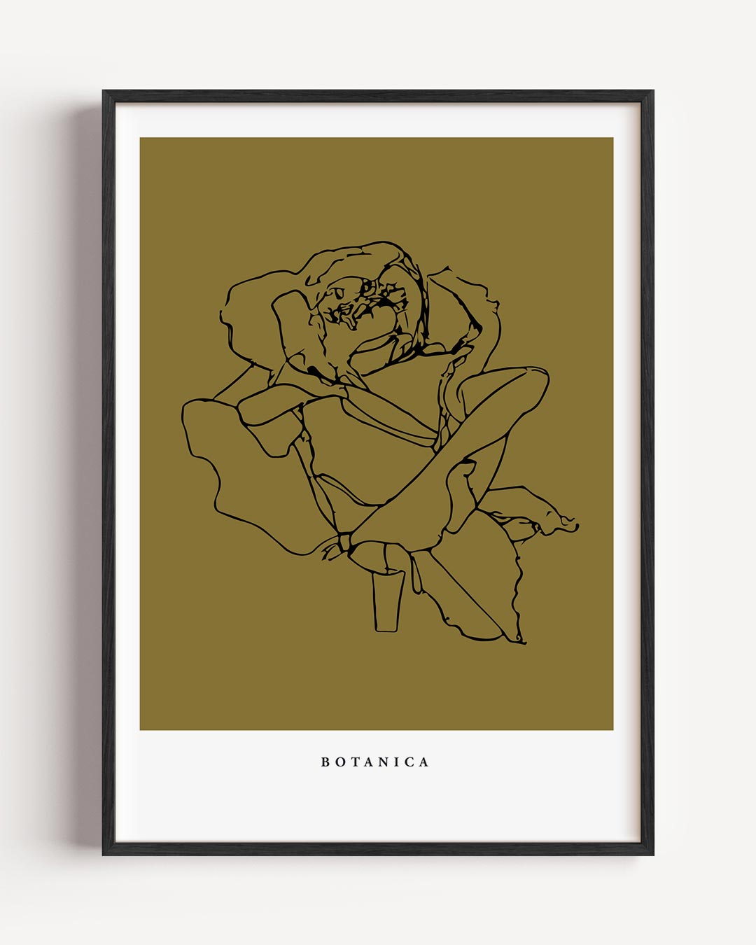 Botanica Line Art Poster-WallArtistic