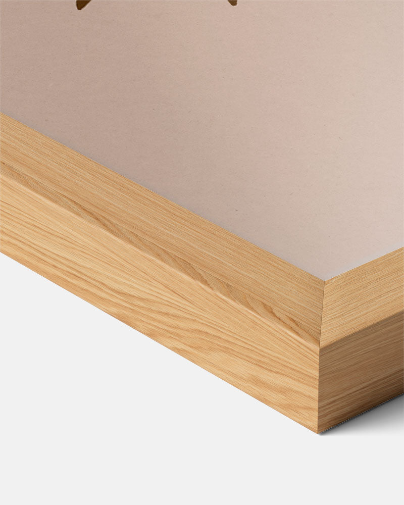 Zonnige Boho Chic Poster-WallArtistic