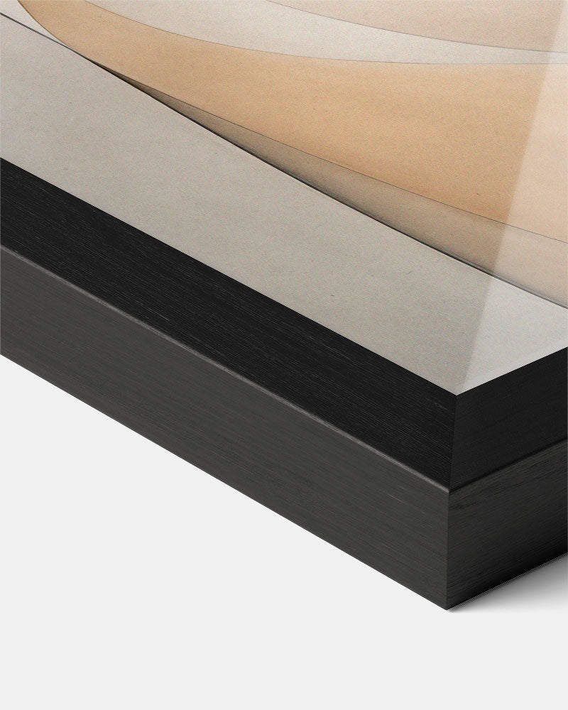 Zachte Abstracte Elegantie Poster-WallArtistic