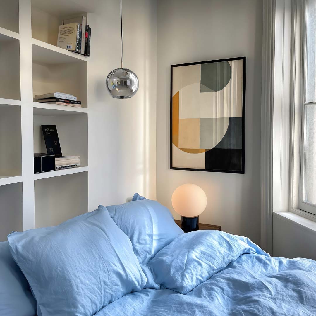 Elegante Geometrische Abstractie Poster-WallArtistic